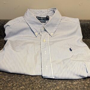 Polo by Ralph Lauren Men's Striped Button-Down Shirt